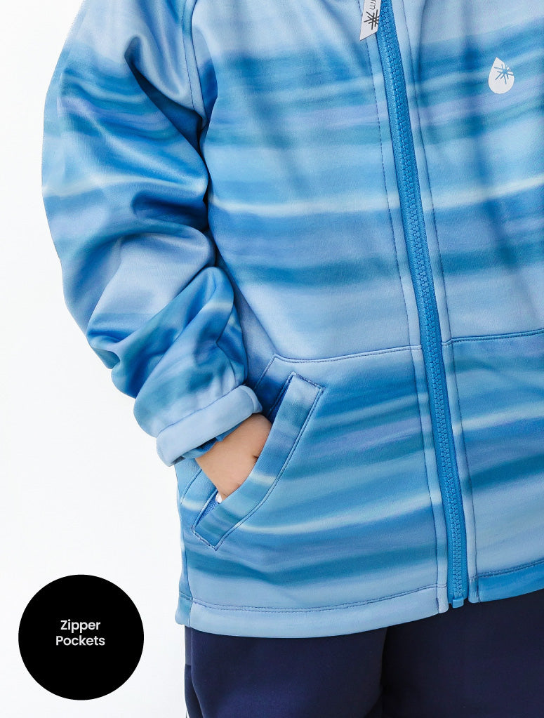 Therm Kids- Printed All-Weather Hoodie
