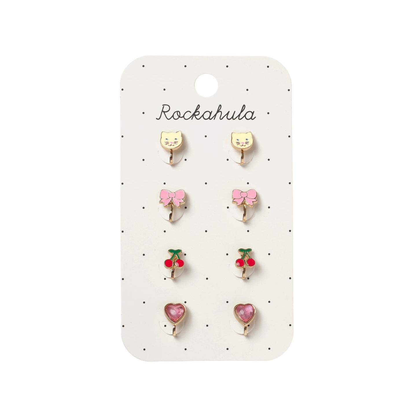 Rockahula Cute Kitten Clip On Earrings