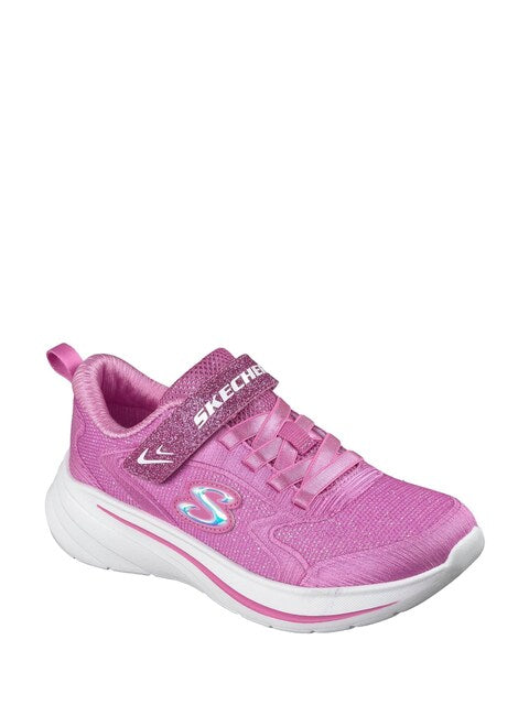 Skechers Wave 92 sneaker in Hot Pink for girls