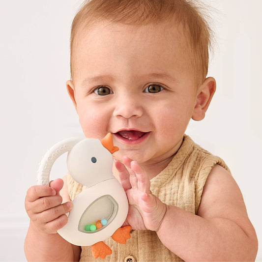 Itzy Ritzy - Bitzy Shake - Silicone Teether with Rattle