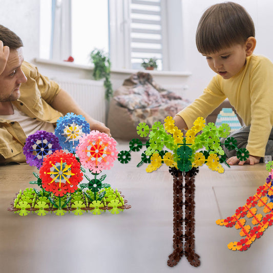PicassoTiles 108pc Building Chips Interlocking Disc Set