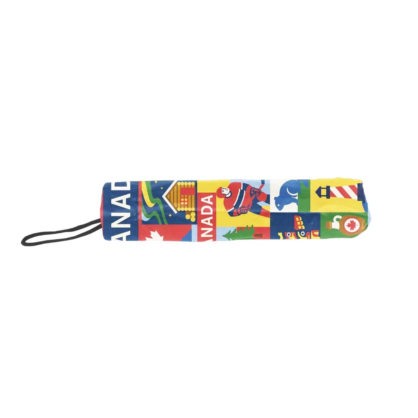 Canada Heritage Icon Folding Umbrella UV Sun and Rain