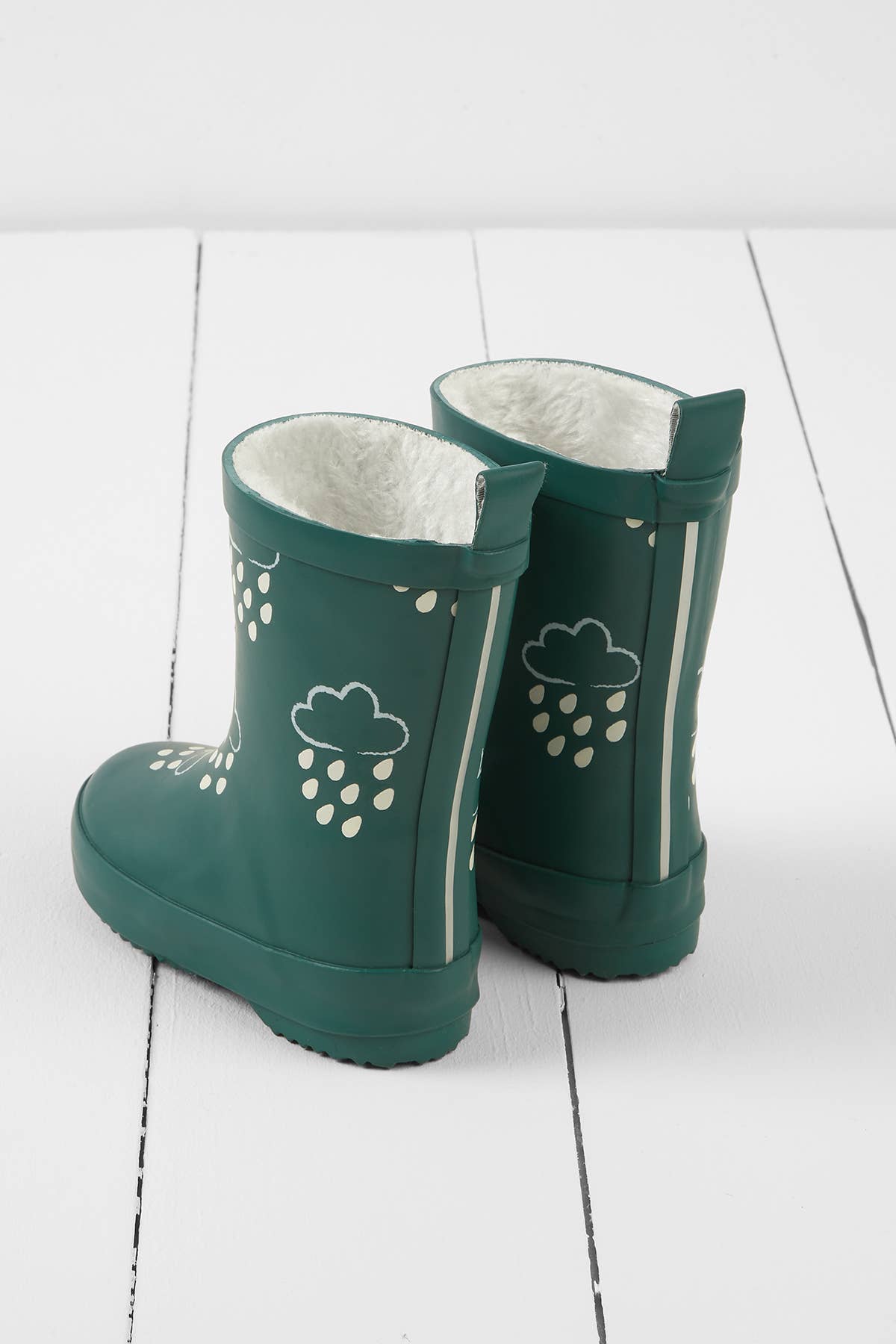 Grass & Air - Ochre Colour-Changing Kids Winter Wellies