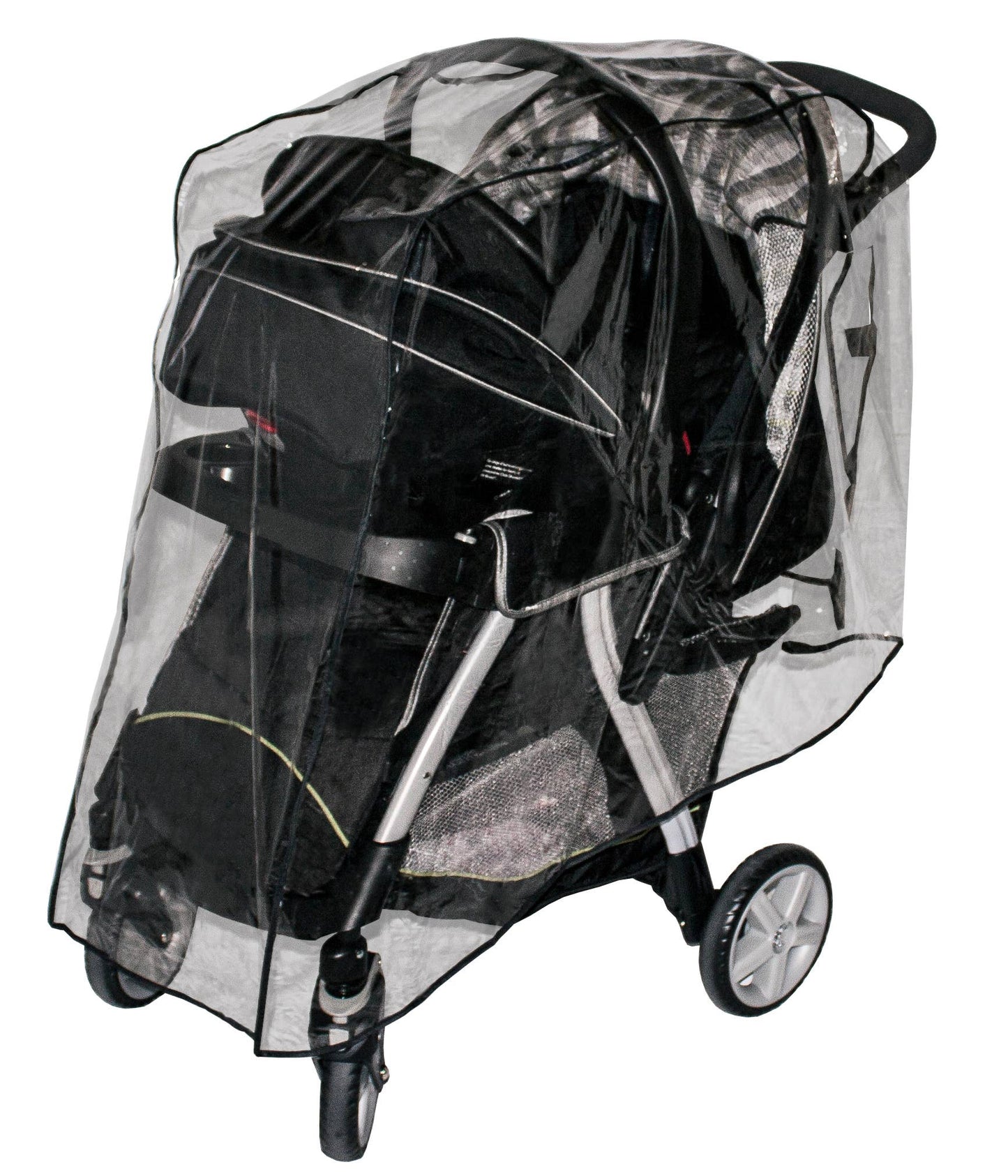 Jolly Jumper - Tandem Stroller Weather Shield | Clear Rain & Wind Cover