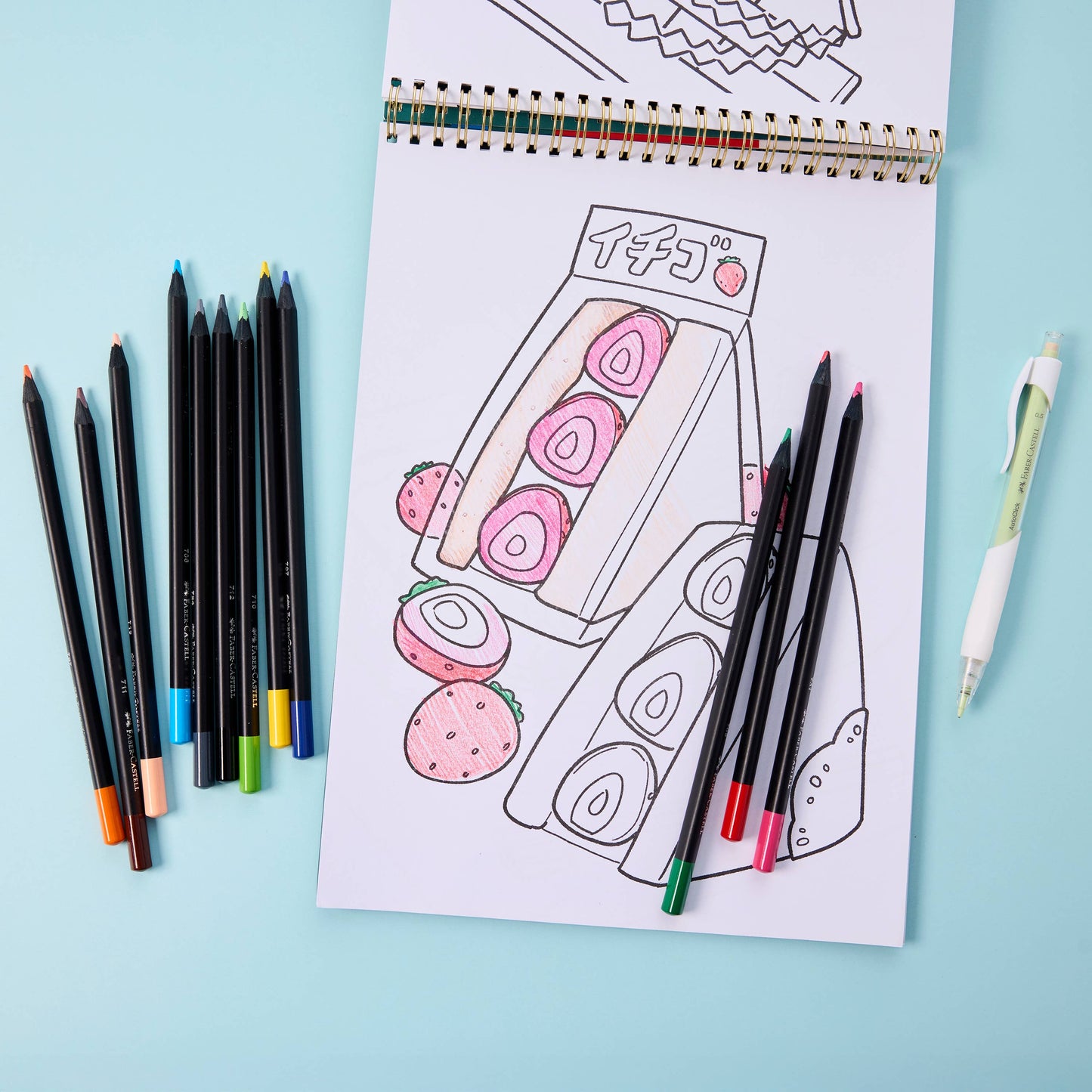 Faber-Castell / Creativity for Kids - Anime Drawing - Japanese Adventures Edition Coloring Book