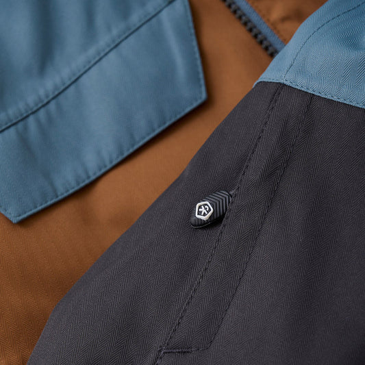 color kids - Colorblock Ski Jacket - Kids - Stormy Weather - 6Y