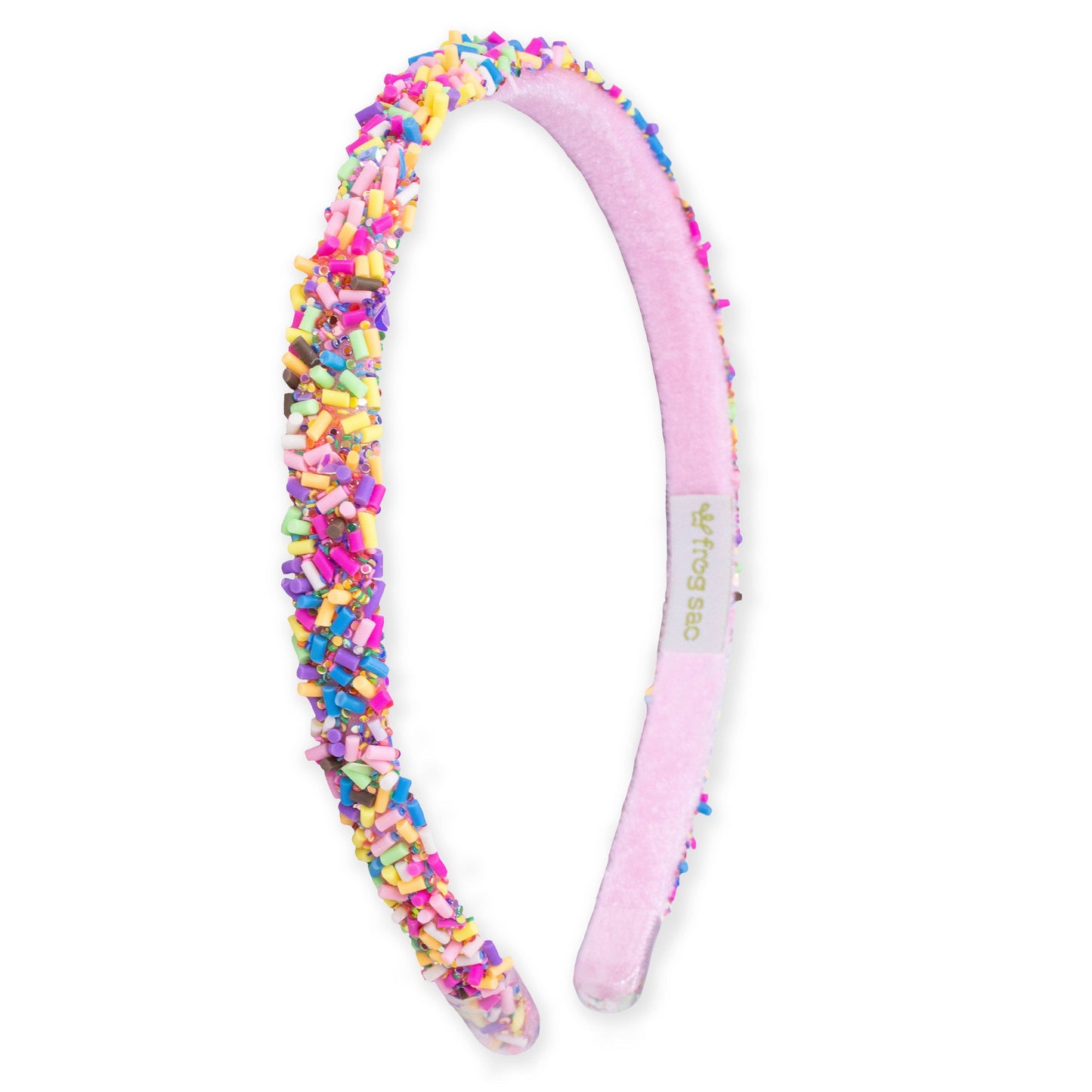 Frog Sac - Thin Sprinkle Headband - Non Slip Hair Accessories for Kids