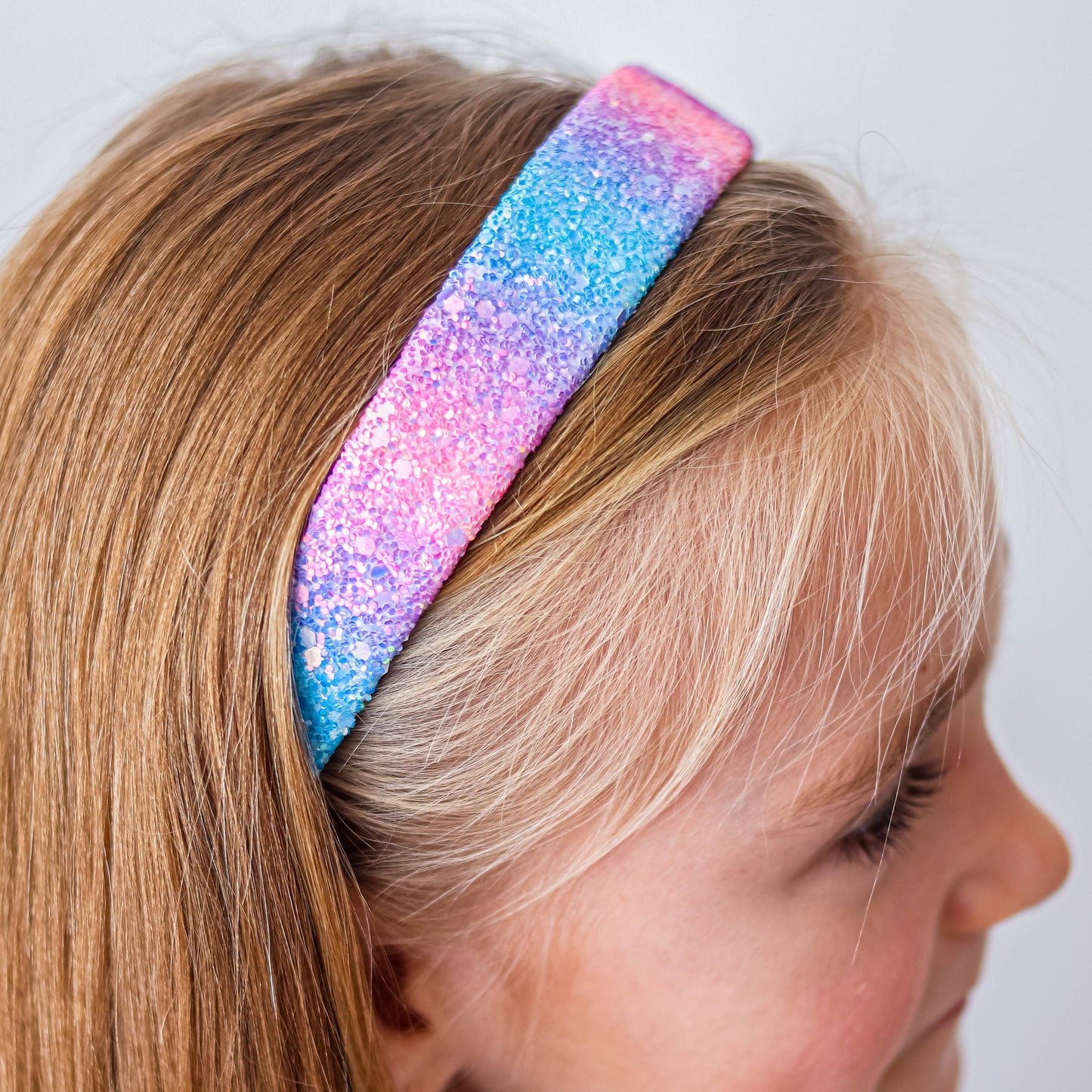 Frog Sac Tapered Chunky Glitter Headband