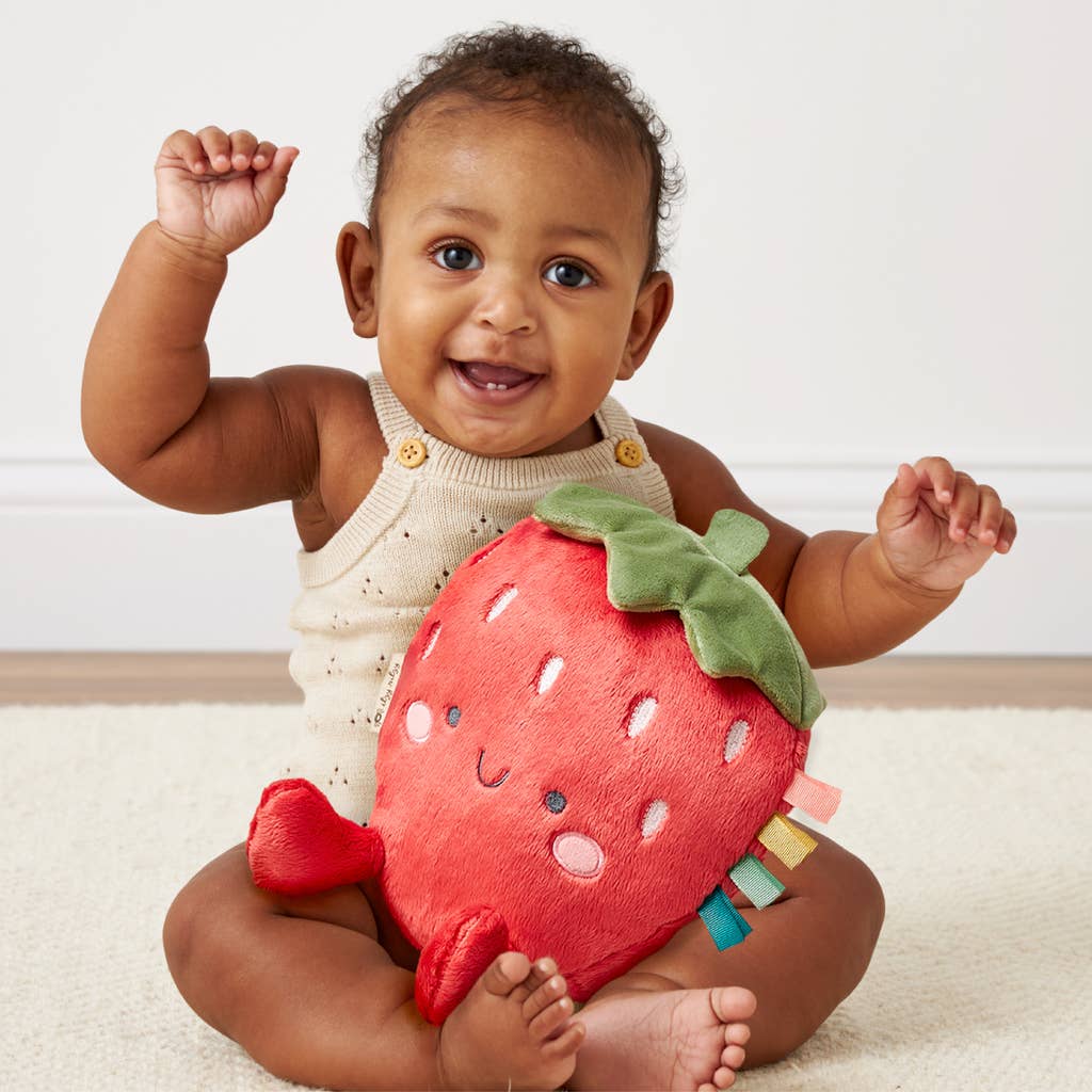 Itzy Ritzy - Sweetie Snuggles Plush: Strawberry