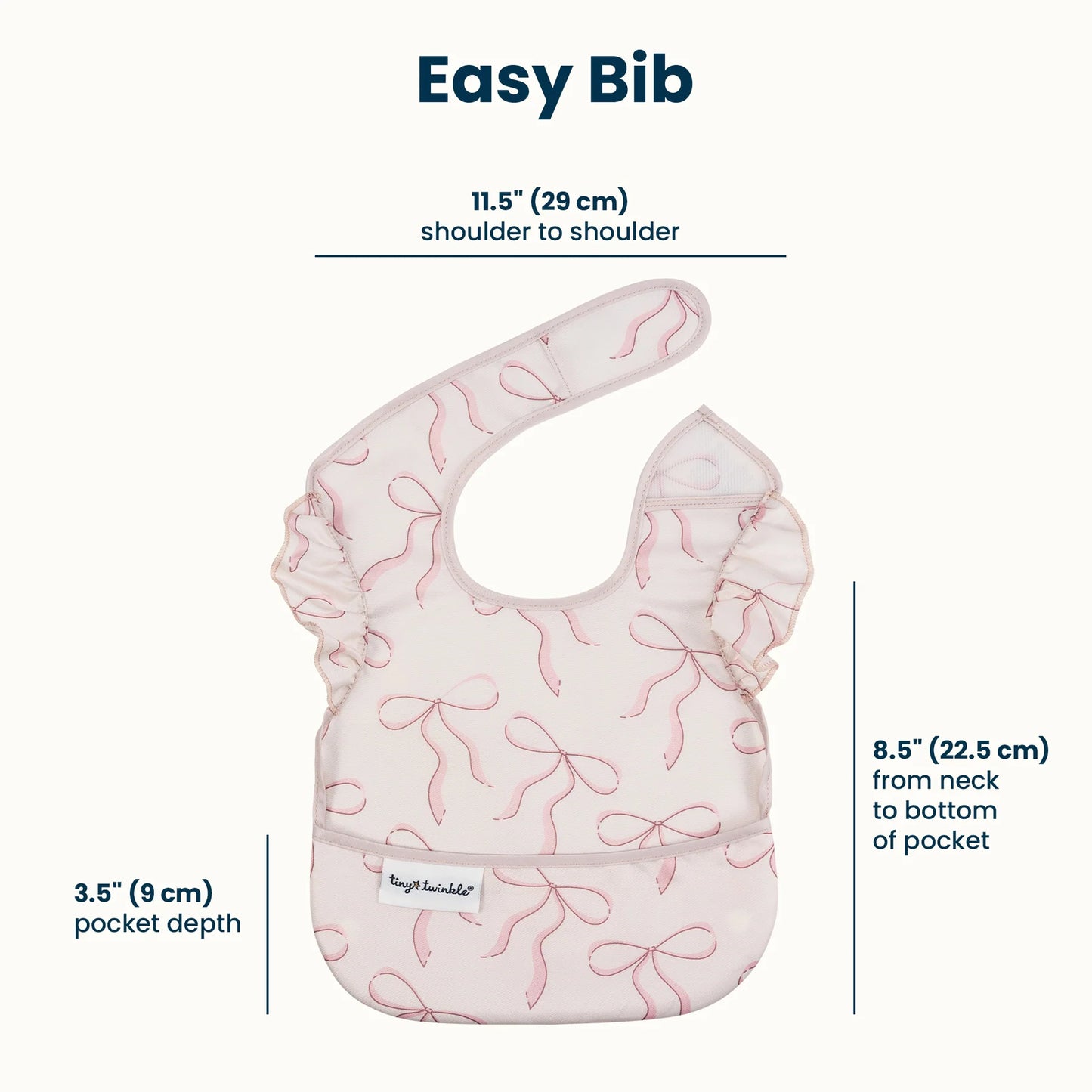 Tiny Twinkle - Mess-Proof Easy Bib 3 Pack