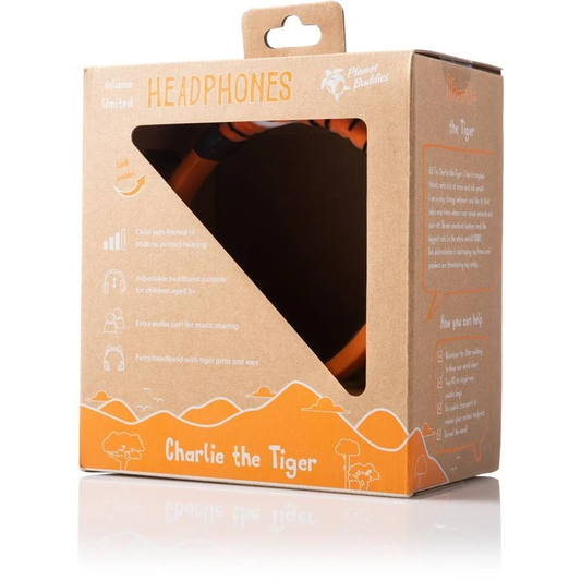 Planet Buddies - Kids Furry Wired Headphones