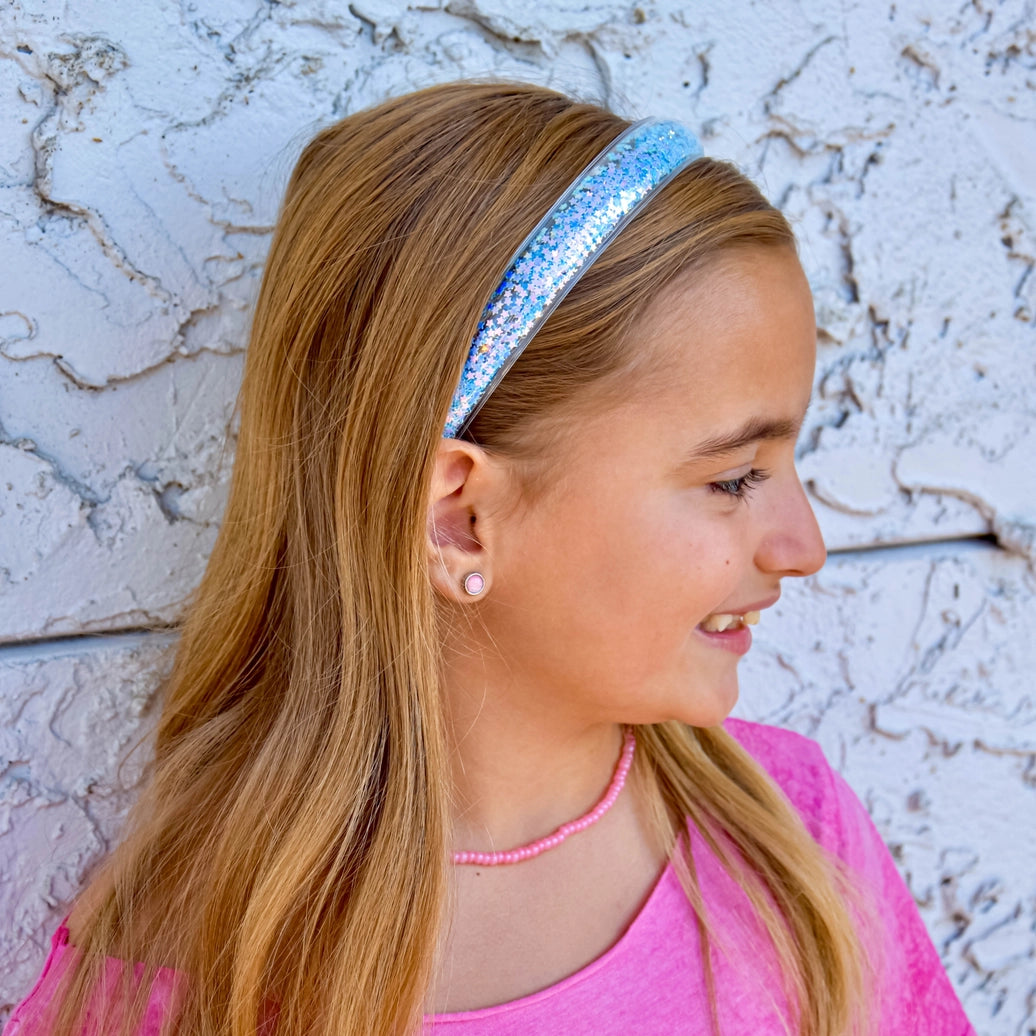 Frog Sac - Sparkly Glitter Headbands 4 Pack
