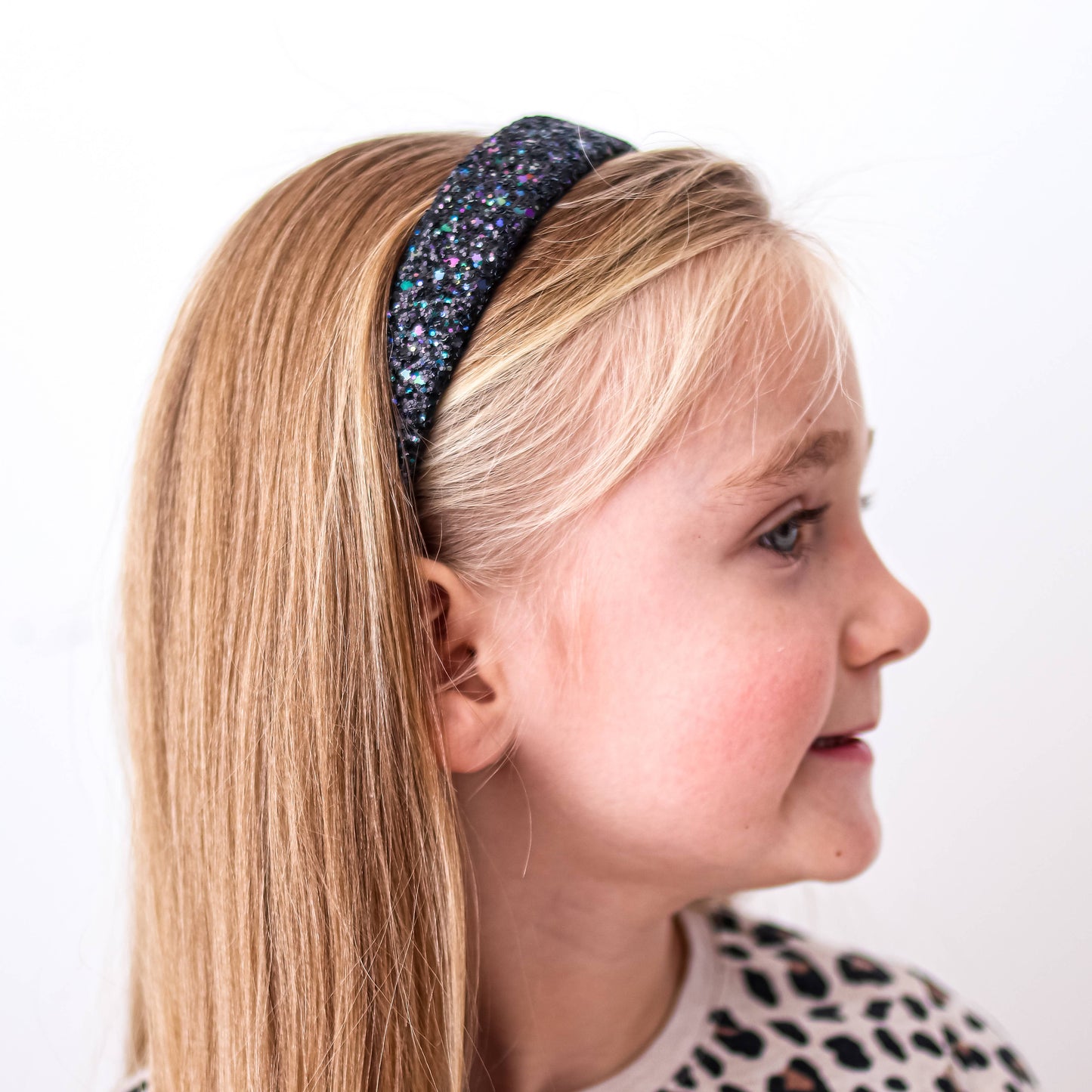 Frog Sac Tapered Chunky Glitter Headband