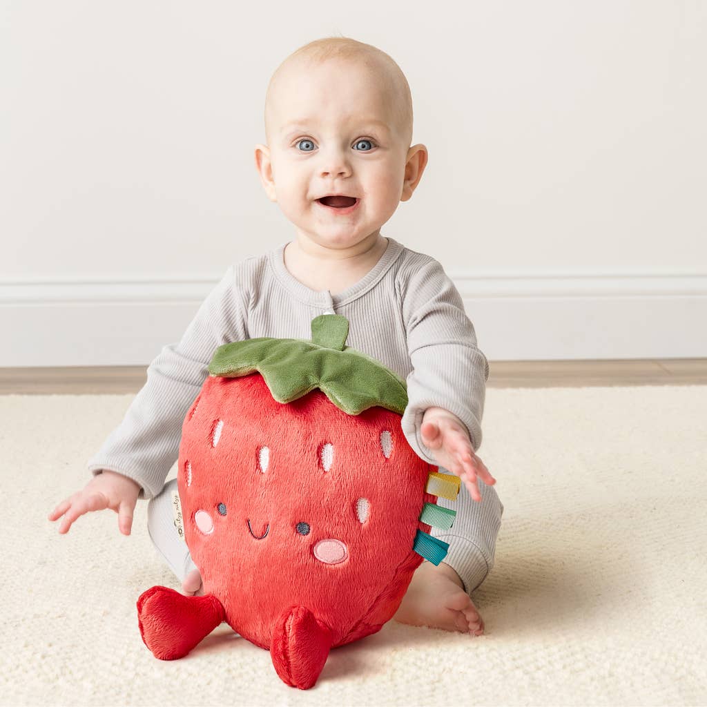 Itzy Ritzy - Sweetie Snuggles Plush: Strawberry