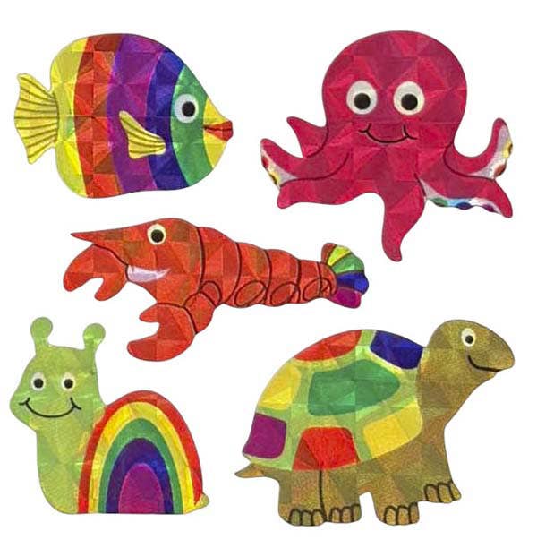 Sticker Garden - Prism Sea Life Sticker Sheet