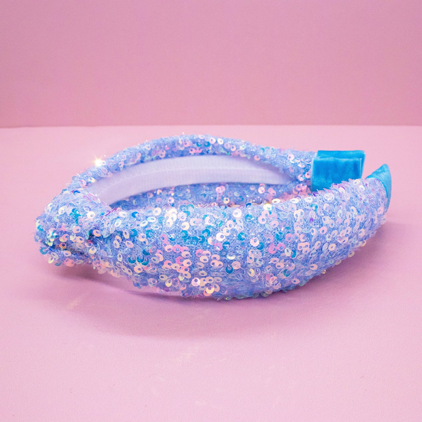 Frog Sac Kids Knot Headband, Sequin Knotted Hair Band Accessories