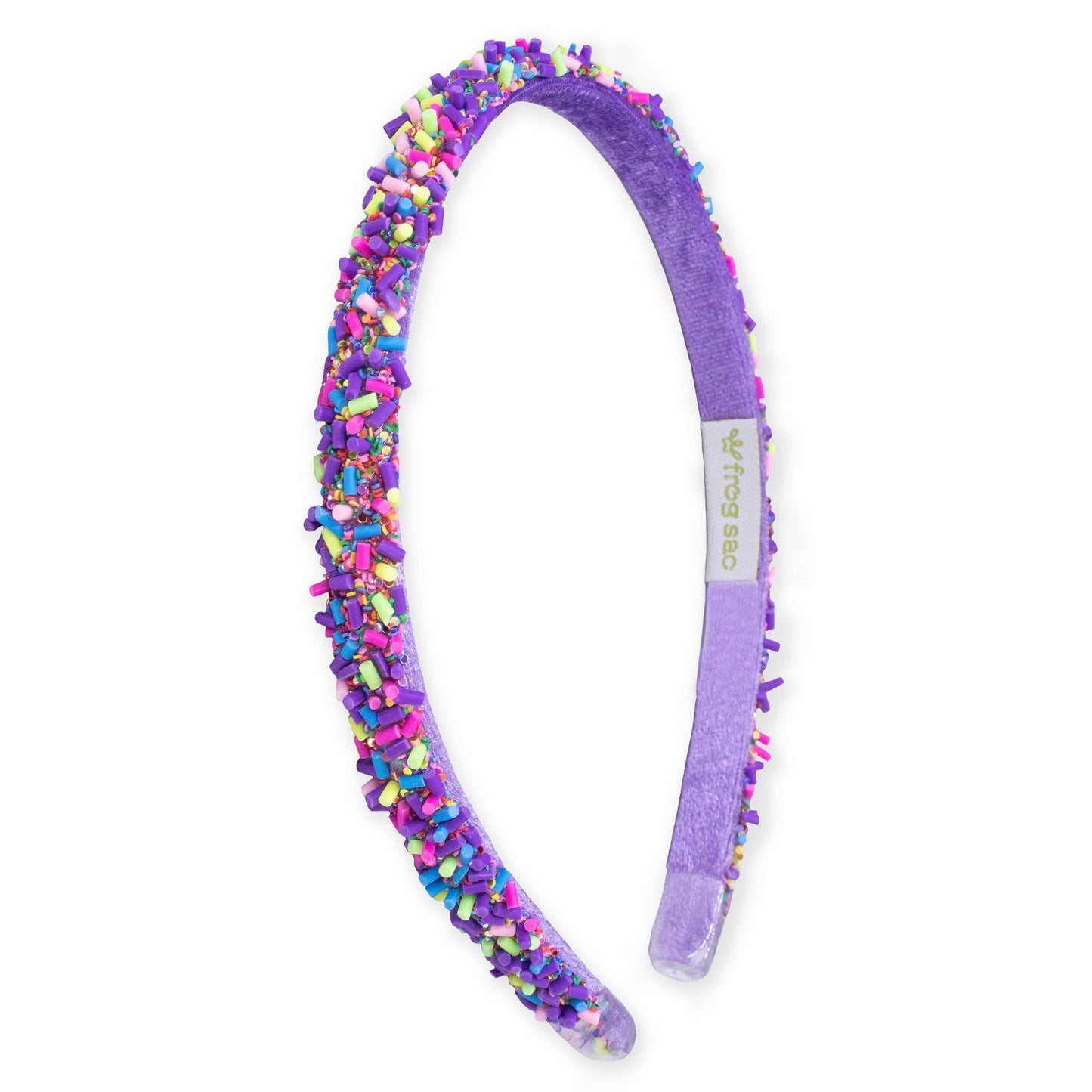 Frog Sac - Thin Sprinkle Headband - Non Slip Hair Accessories for Kids