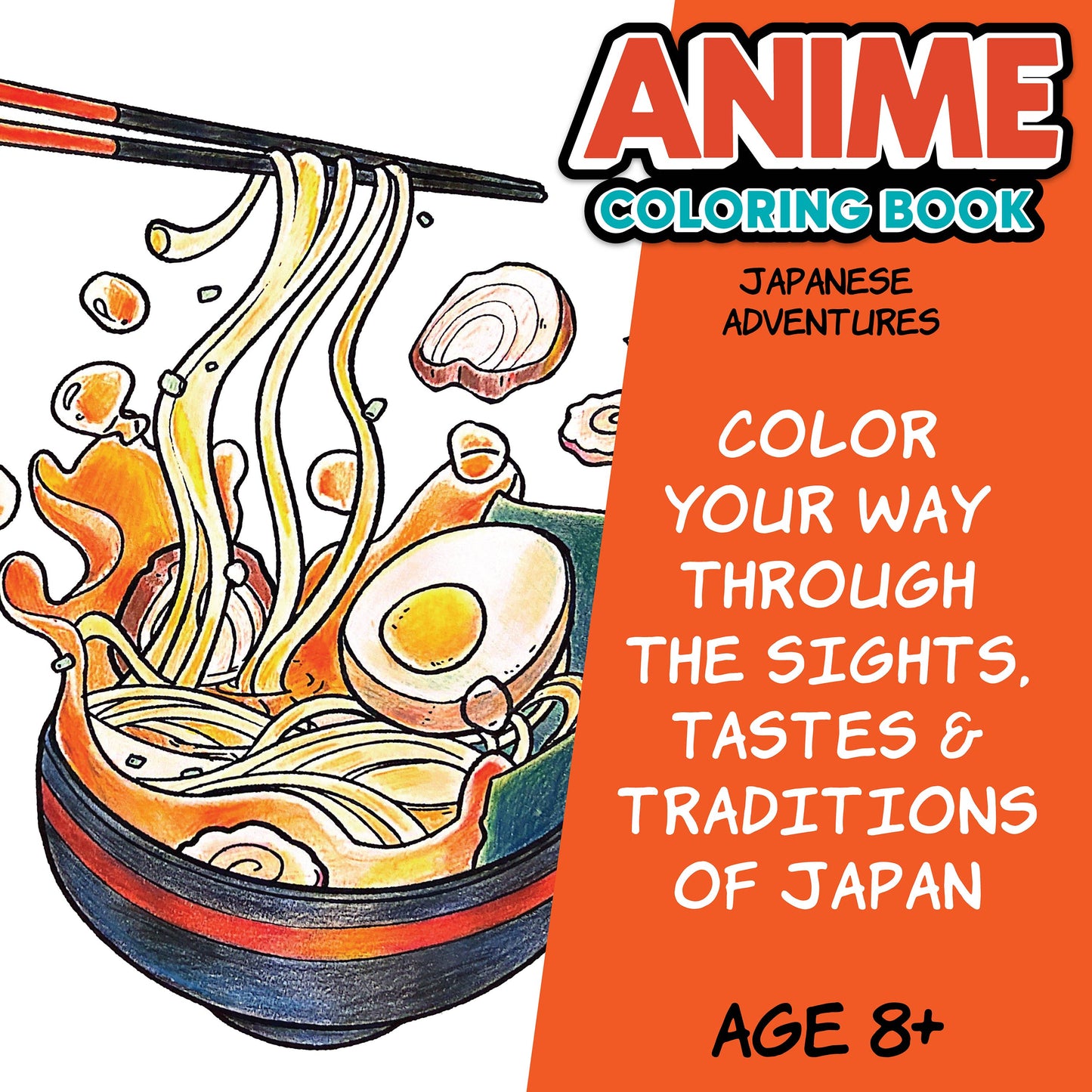 Faber-Castell / Creativity for Kids - Anime Drawing - Japanese Adventures Edition Coloring Book