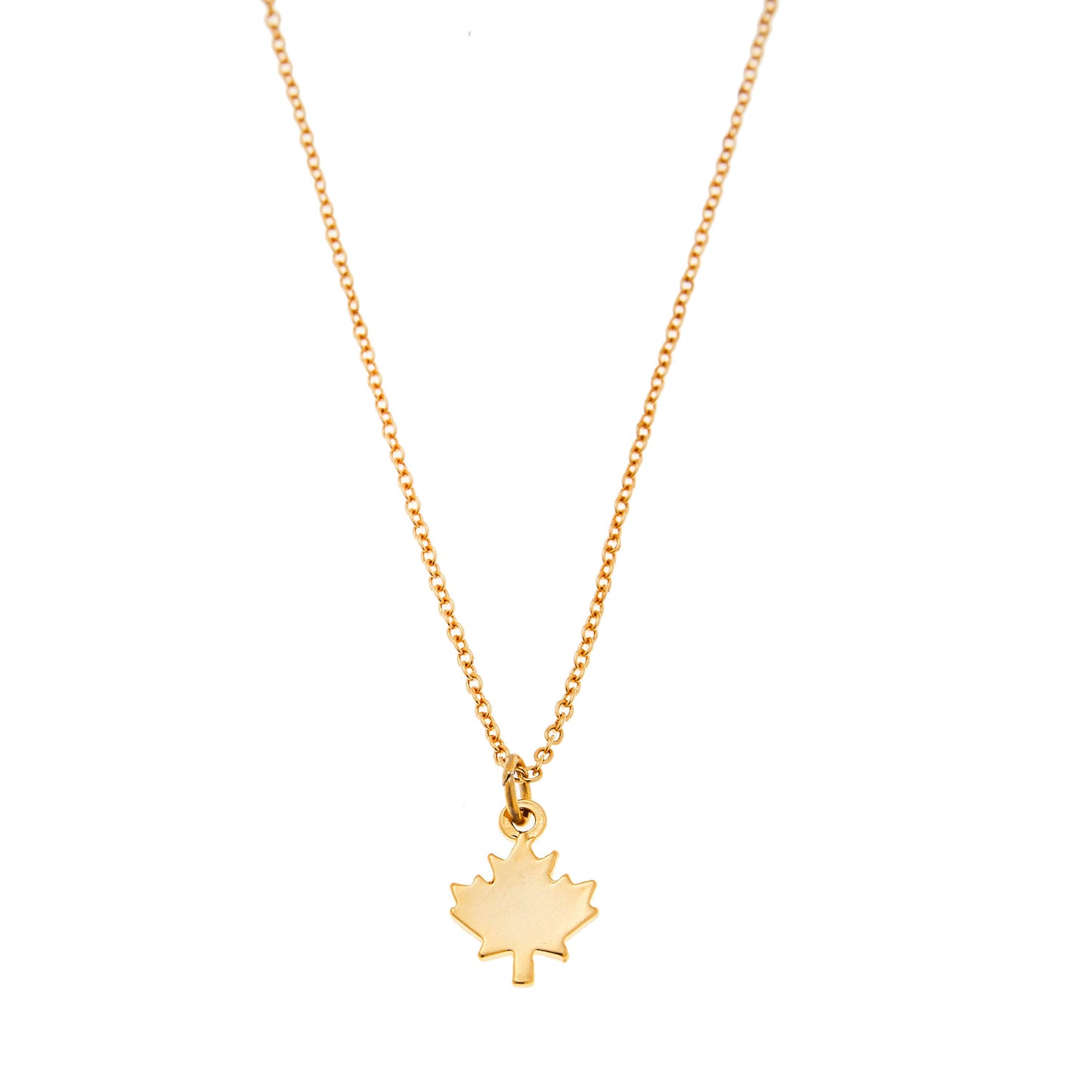 Foxy Originals - Maple Leaf Charm Necklace | Made in Canada