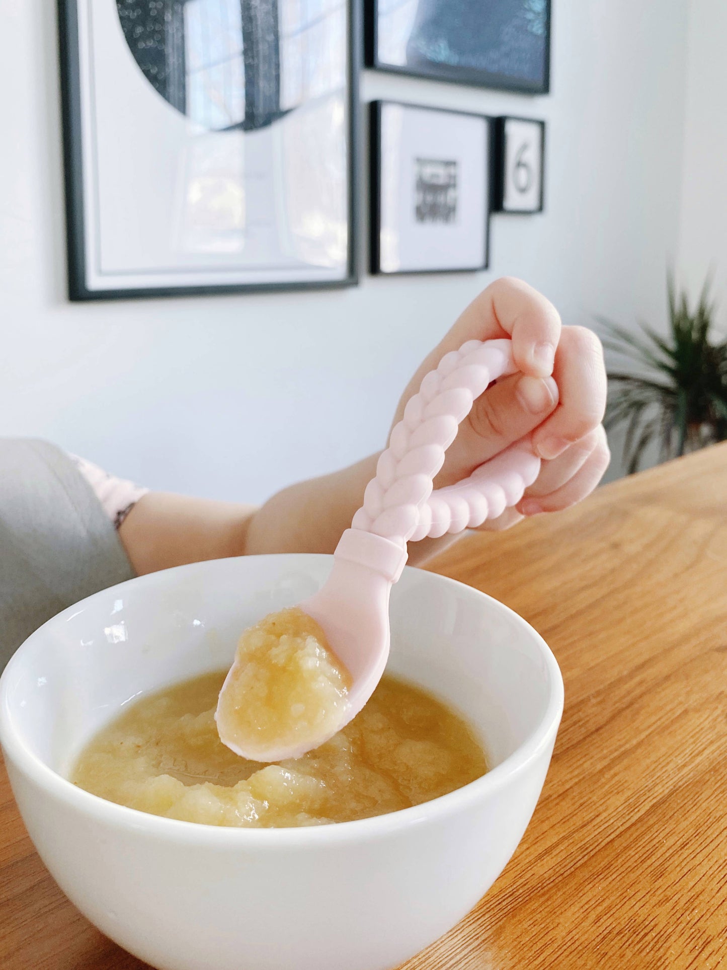 Itzy Ritzy - Sweetie Spoon + Fork Set: Buttercream + Toffee