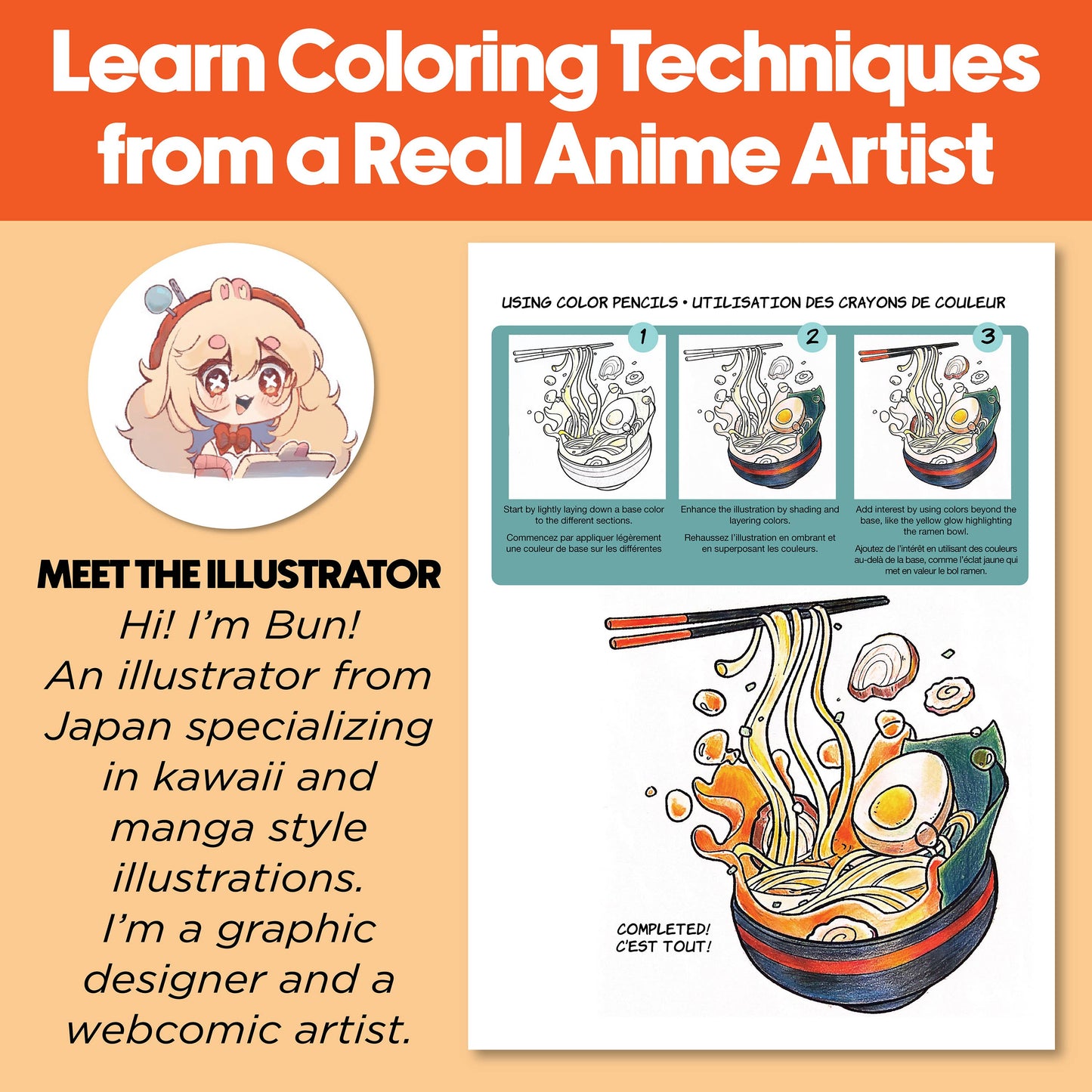 Faber-Castell / Creativity for Kids - Anime Drawing - Japanese Adventures Edition Coloring Book
