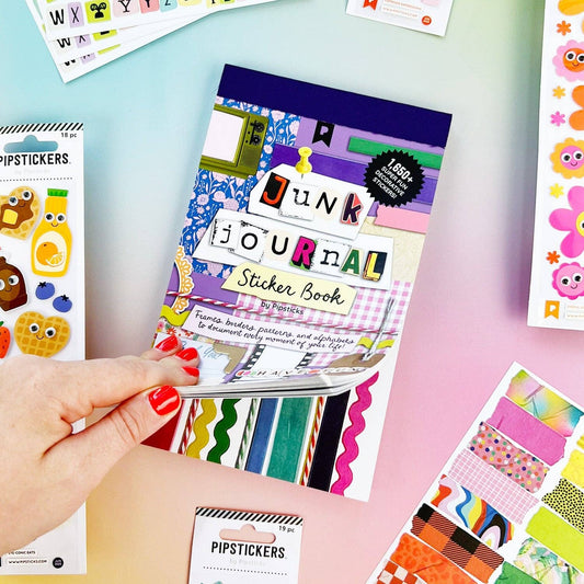 Pipsticks - Mix & Match Junk Journal Sticker Book
