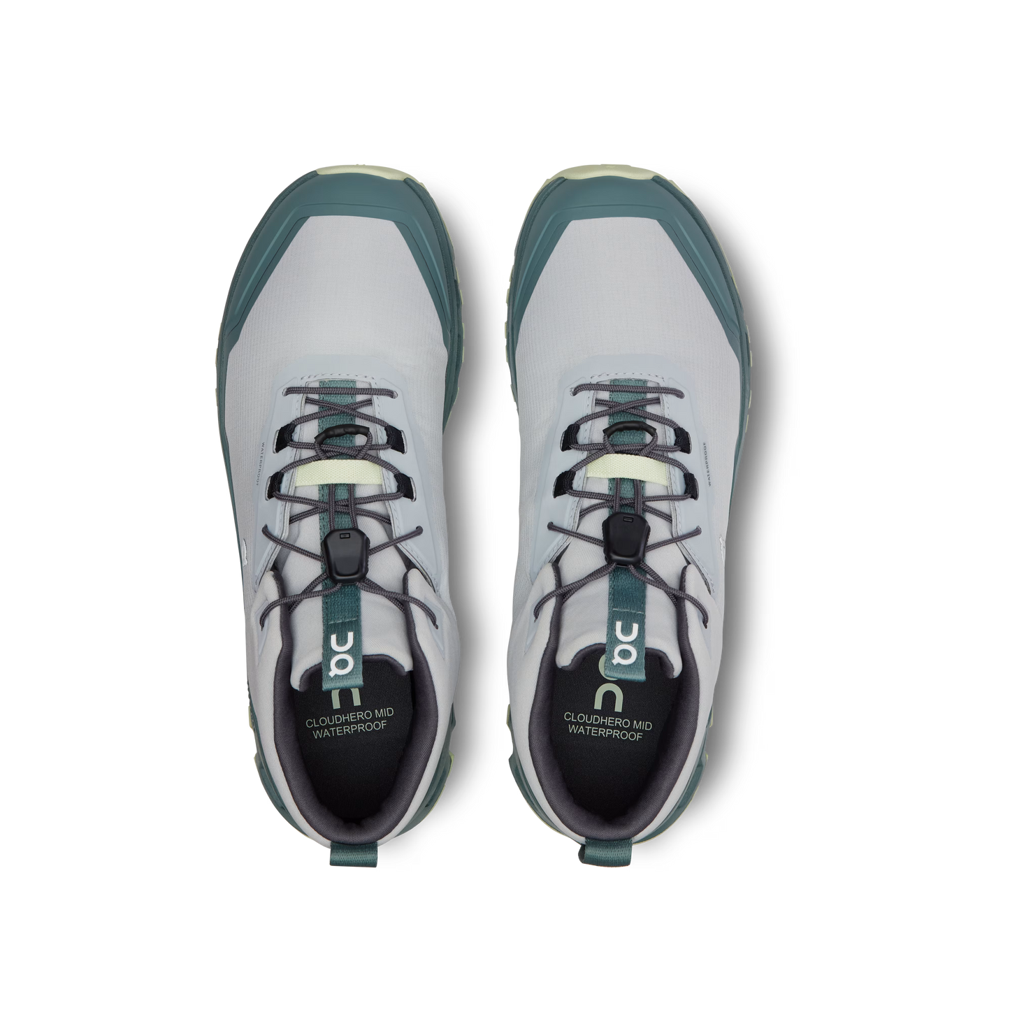 On Cloudhero Youth Mid Waterproof Shoe Glacier | Sea