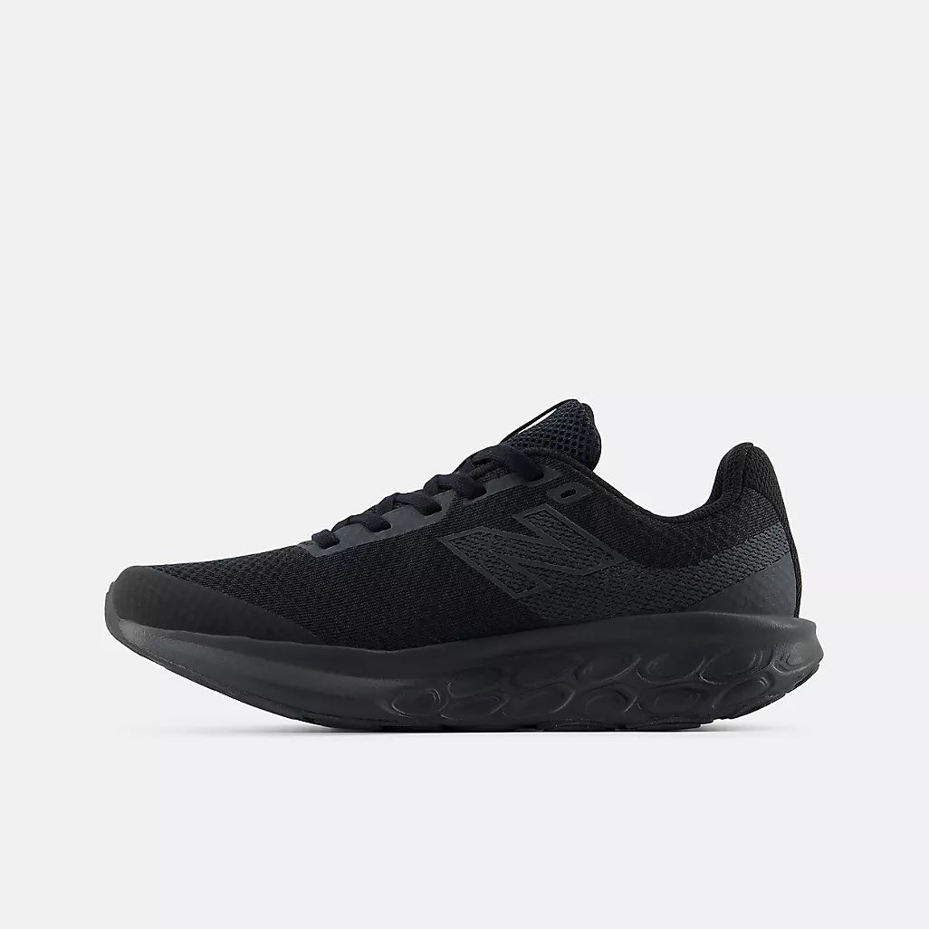 New Balance 520 Big Kids Lace Up Sneaker Black