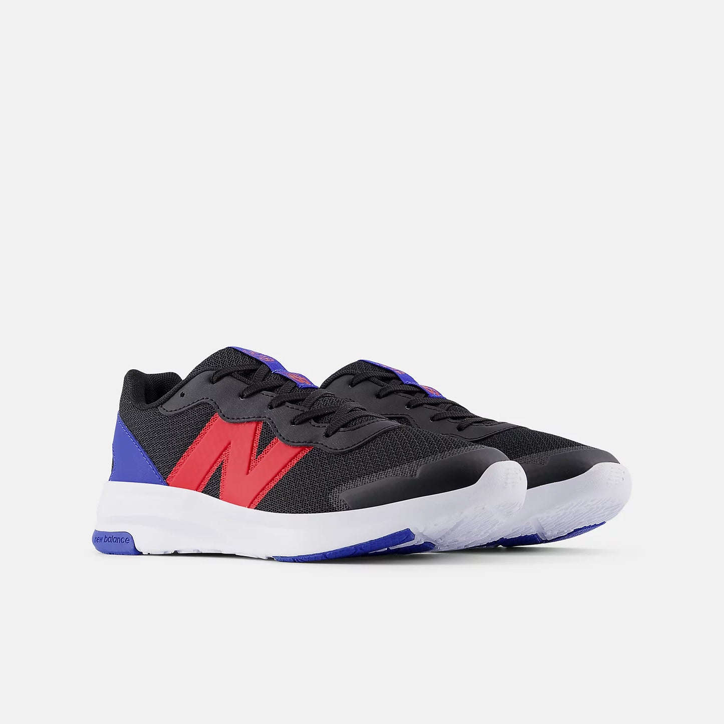 New Balance - 578v1 Bungee Lace with Top Strap -   BLACK (Sandard Width)