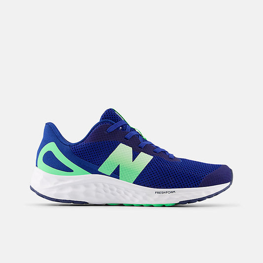 New Balance Fresh Foam Arishi v4 Running Shoes – Lace- Big Kids – Galaxy Blue