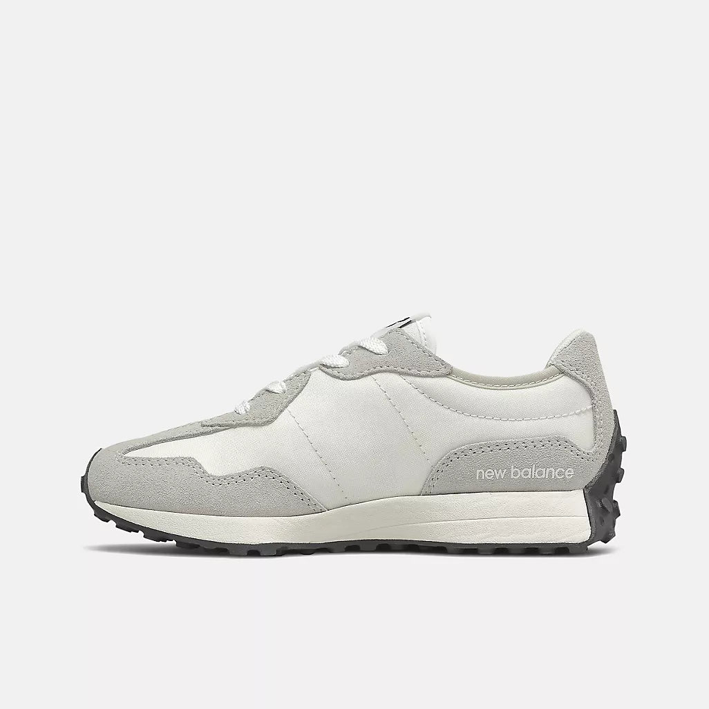 New Balance 327 Big Kids Lace Up Sneaker Silver Birch