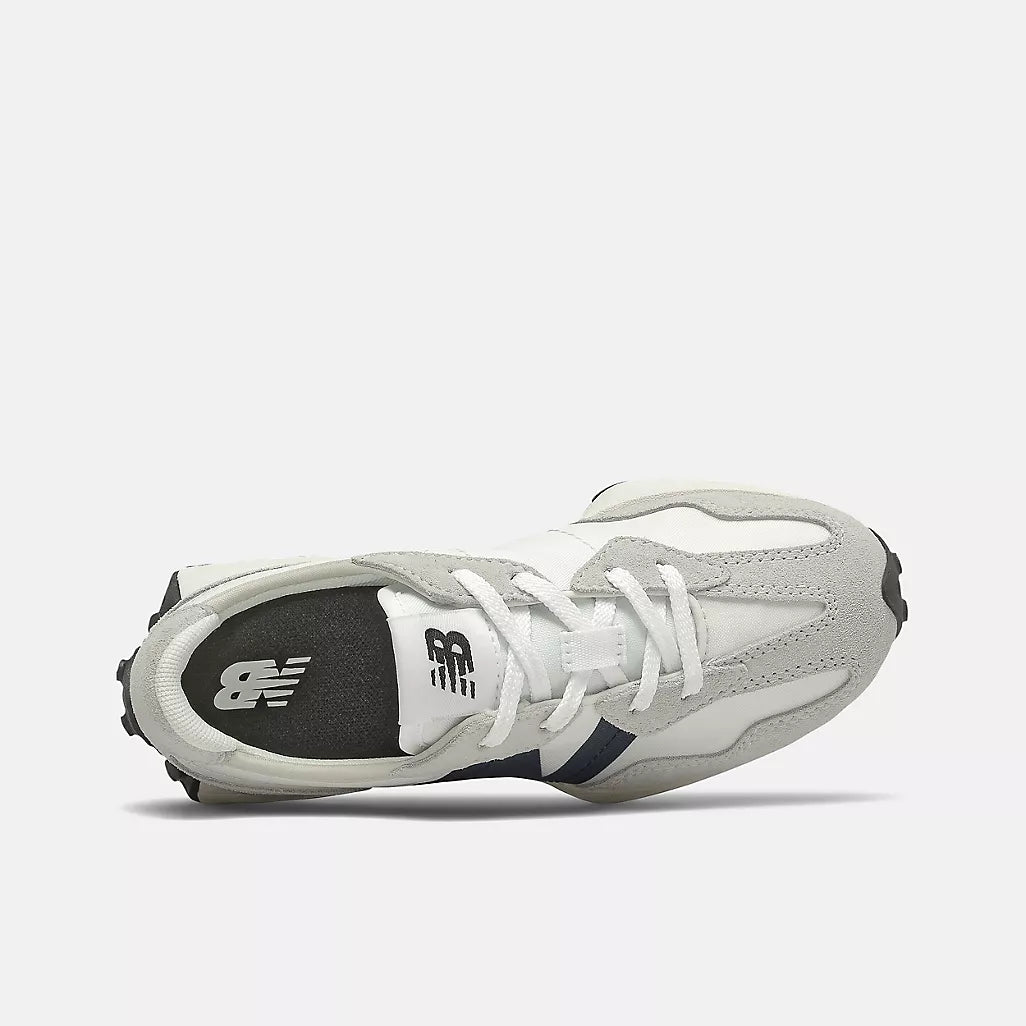 New Balance 327 Big Kids Lace Up Sneaker Silver Birch