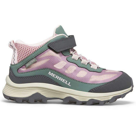 Merrell Kids -  Moab Speed 2 Mid Waterproof - Pink