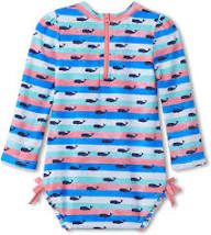 Hatley - Infant Girls Rashguard Swimsuit