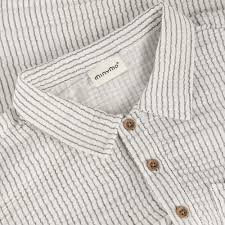 Minymo - Striped Cotton Collared Shirt