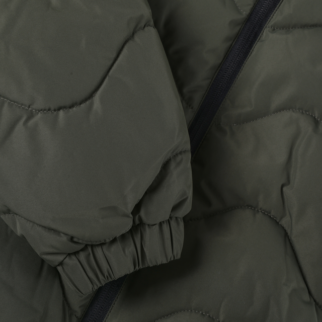 Color Kids Quilted Jacket with Hood