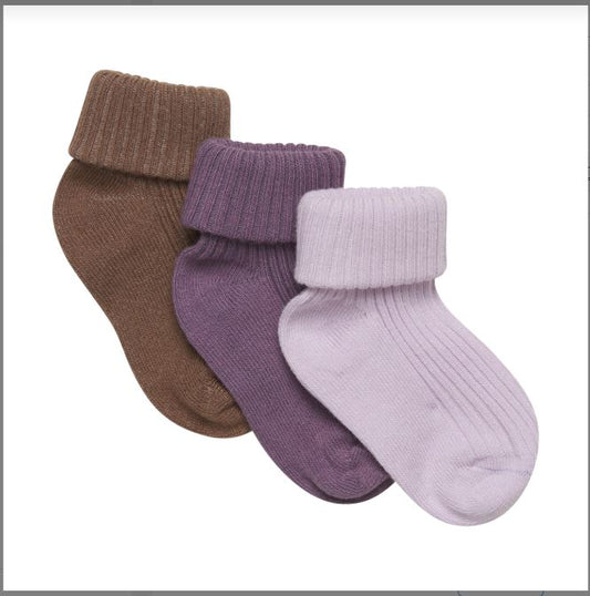 Minymo - Baby Socks Rib (3 Pack)