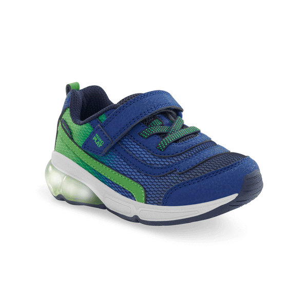 Stride Rite Made2Play Light-Up Surge Bounce Sneaker Navy Wide