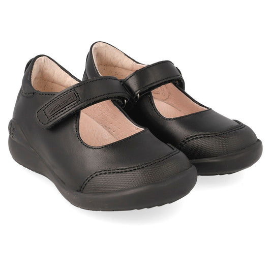 Biomecanics Girl's Black Uniform Shoes - 181121