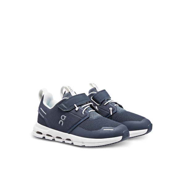 On Cloud Play Kids Running Shoe Midnight | White by ON Running