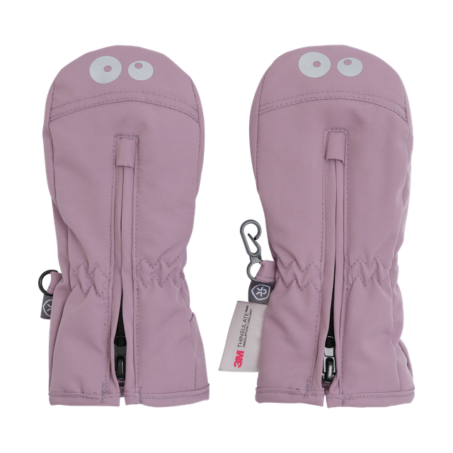 Color Kids Mittens with Zipper