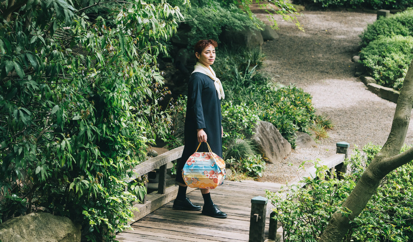Shupatto Compact One-Pull Foldable Bag - Reusable Shopping Bag - Japan Collection
