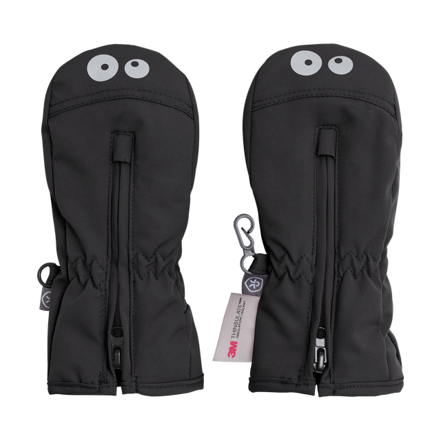 Color Kids Mittens with Zipper