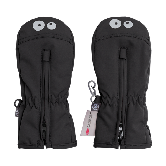 Color Kids Mittens with Zipper