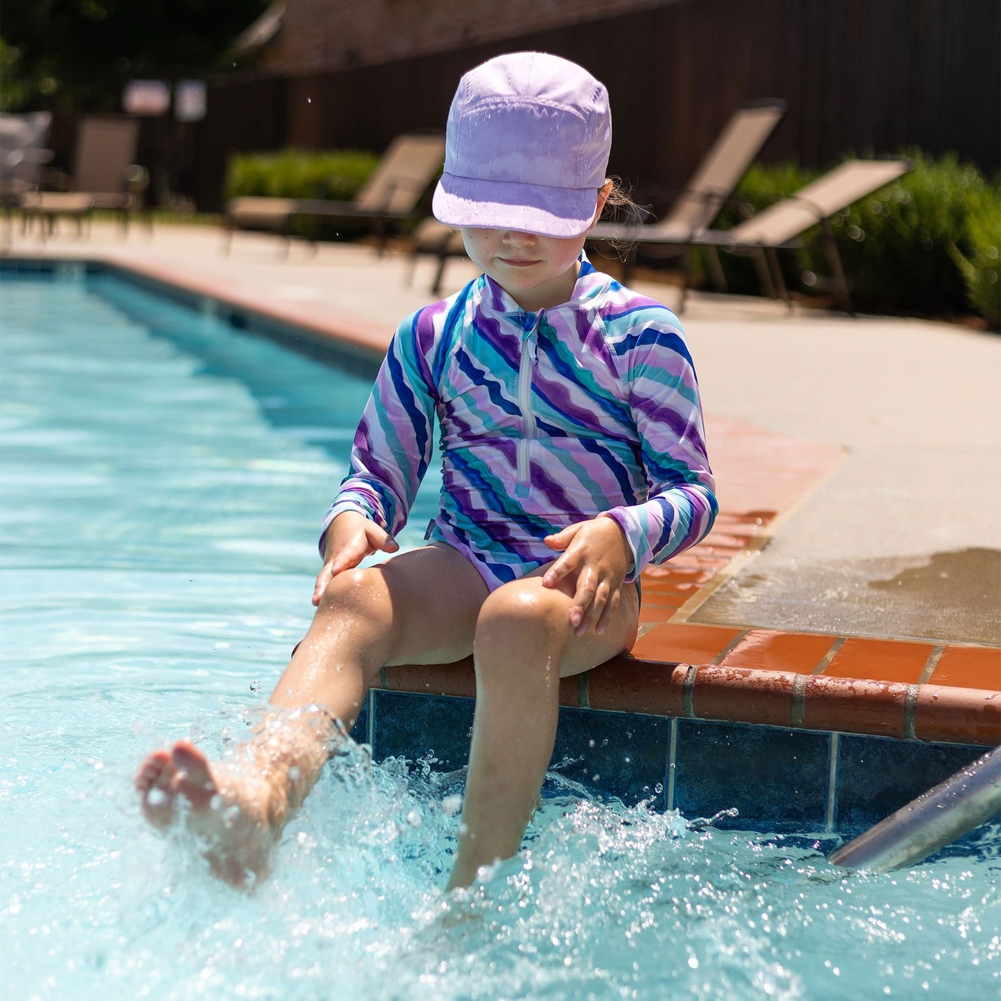Jan & Jul - One Piece Long Sleeve Swimsuit