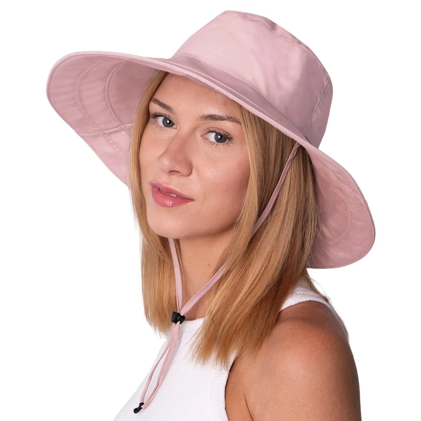 Jan & Jul - Adult Women's Wide Brim Cotton Hat