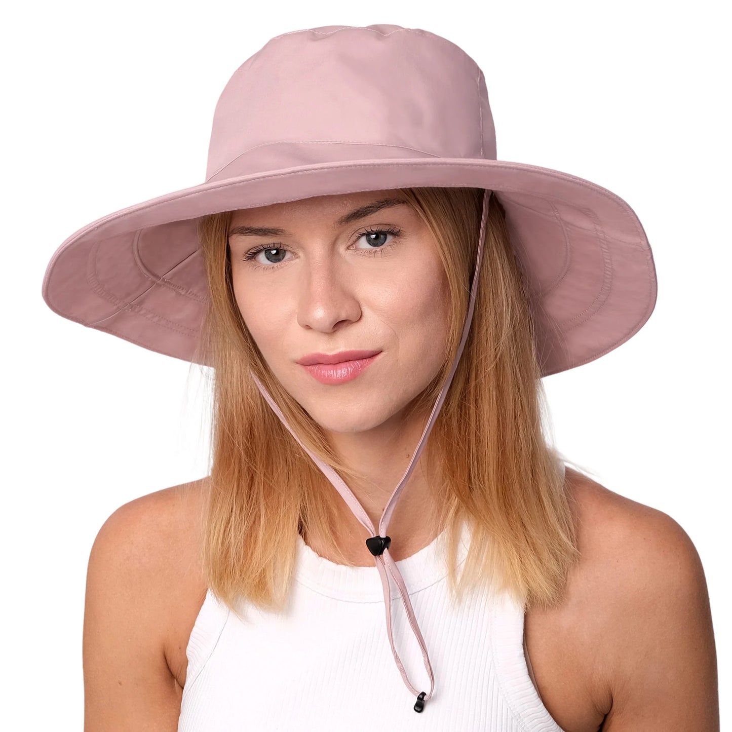 Jan & Jul - Adult Women's Wide Brim Cotton Hat
