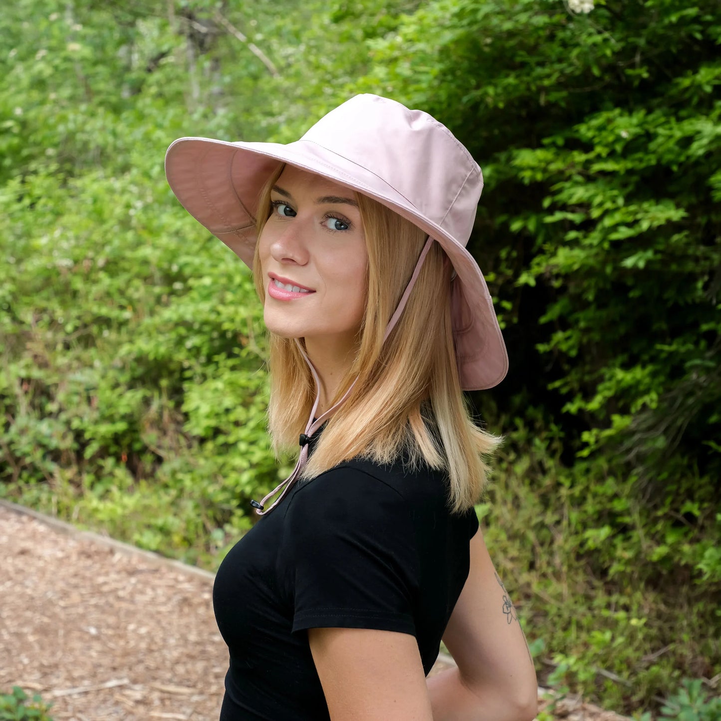 Jan & Jul - Adult Women's Wide Brim Cotton Hat