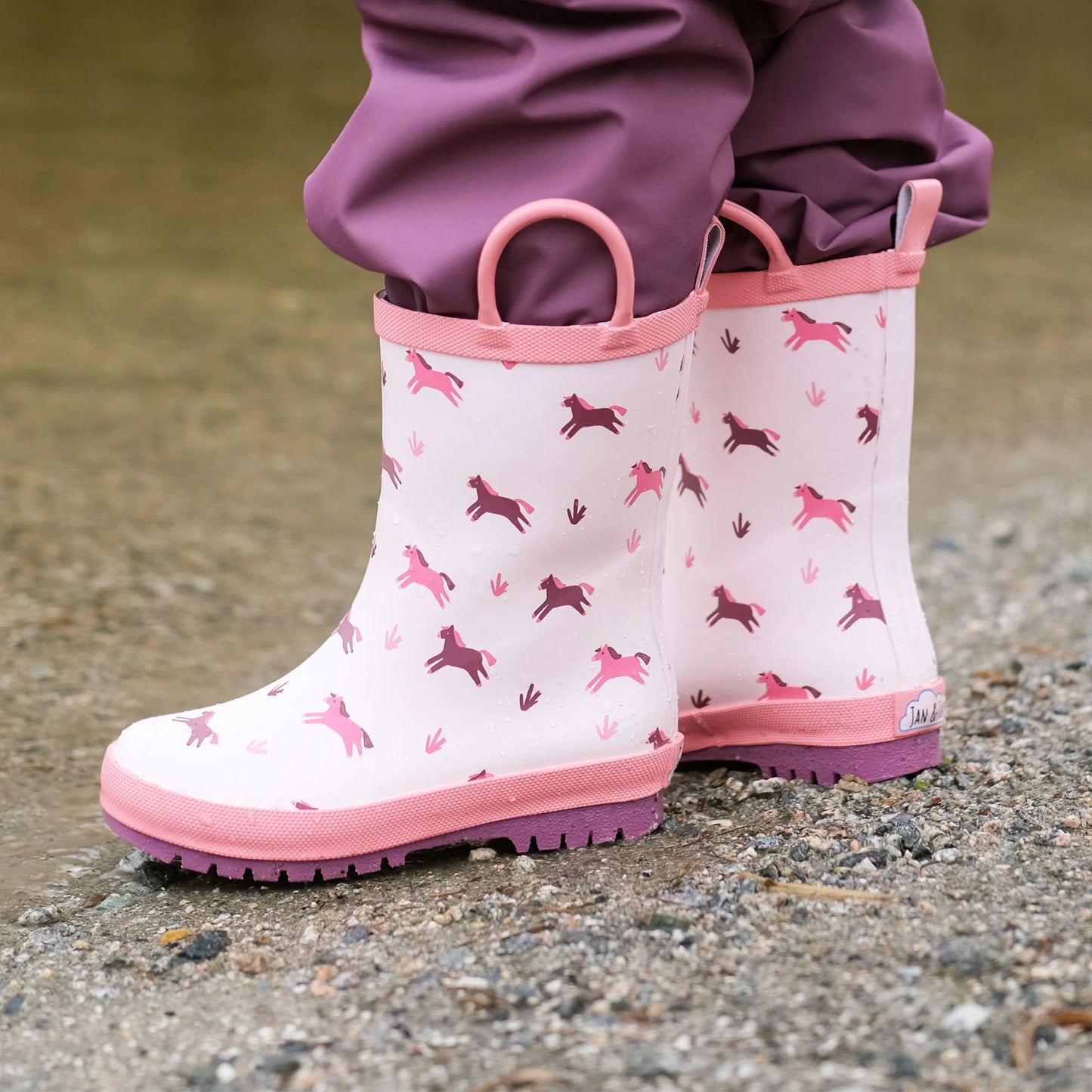 Jan & Jul - Kids Rubber Rain Boots