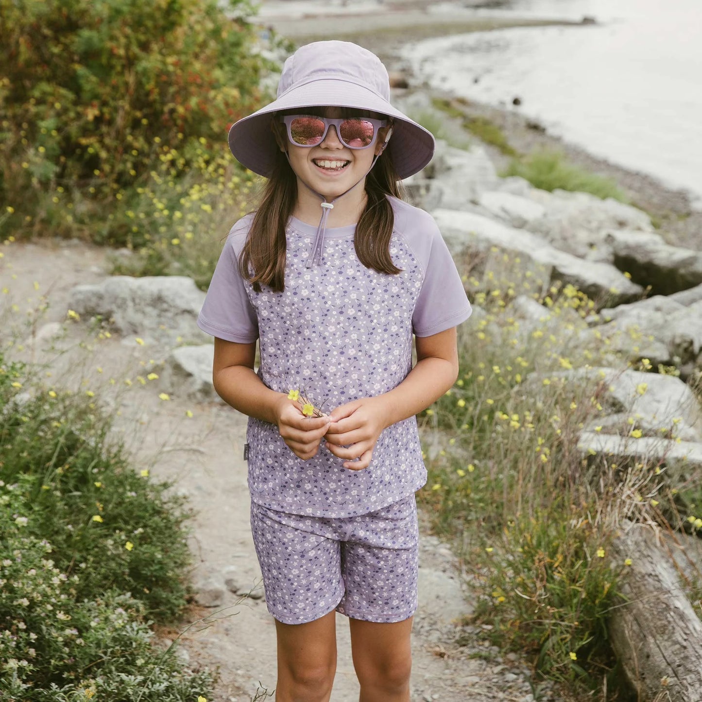 Jan & Jul - Kids UV Swim Trunks